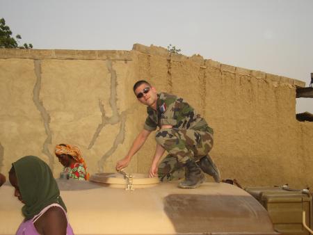 Acheminement d'au suite de la foto du dessus...