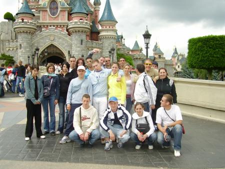 Toute la Ckique qui se d�place a Euro Disney...